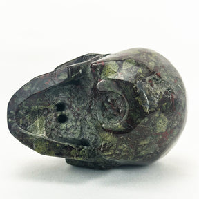 Dragon Bloodstone 4.25" Crystal Skull