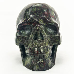 Dragon Bloodstone 4.25" Crystal Skull