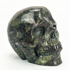 Dragon Bloodstone 4.25" Crystal Skull