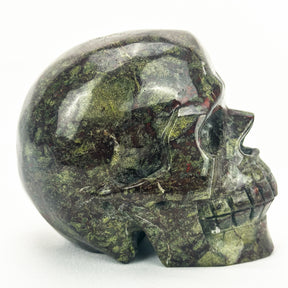 Dragon Bloodstone 4.25" Crystal Skull