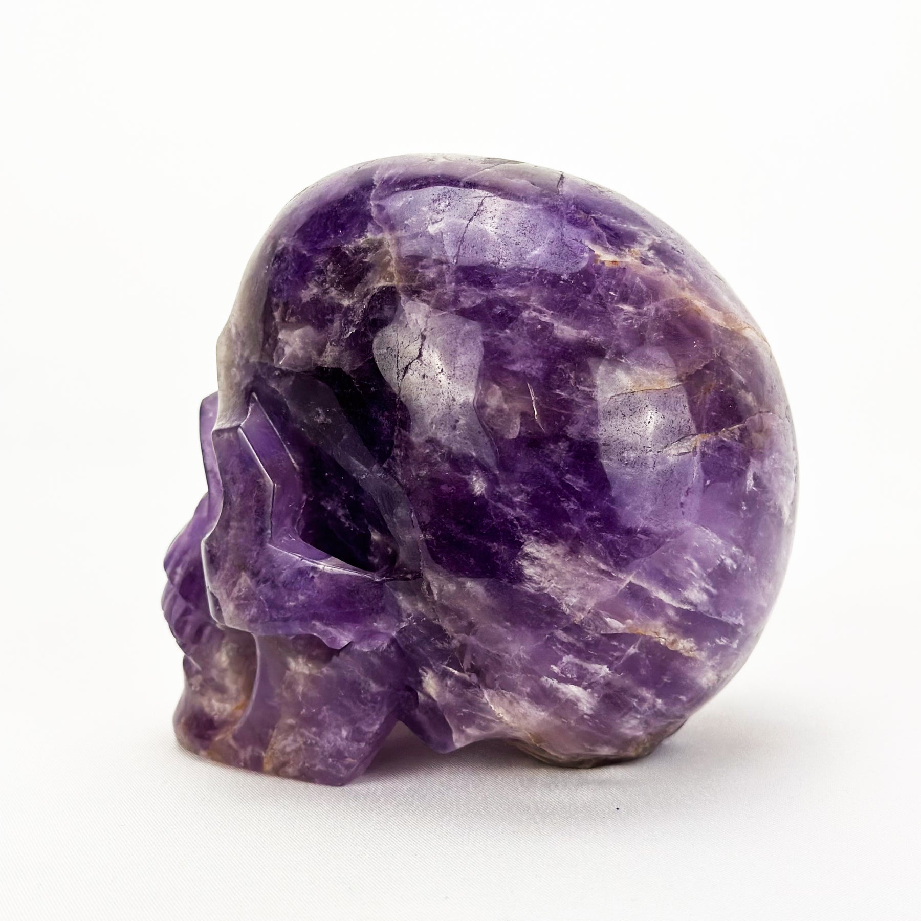 Amethyst 4" Quartz Crystal Skull