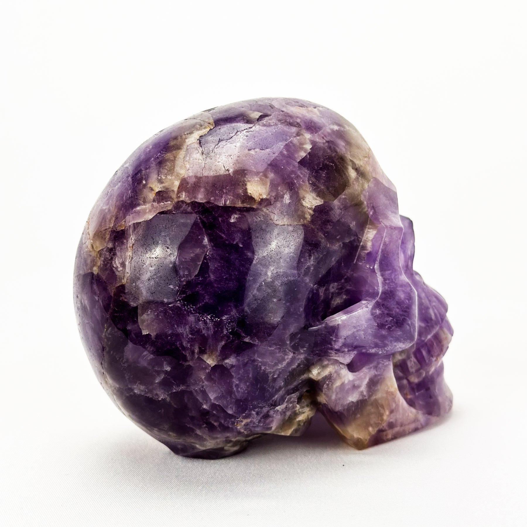 Amethyst 4" Quartz Crystal Skull