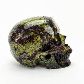 Dragon Bloodstone 4.75" Crystal Skull