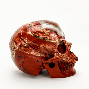 Red Jasper 4.75" Crystal Skull