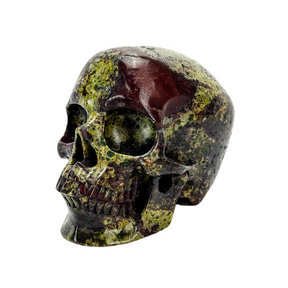 Dragon Bloodstone 4.75" Crystal Skull