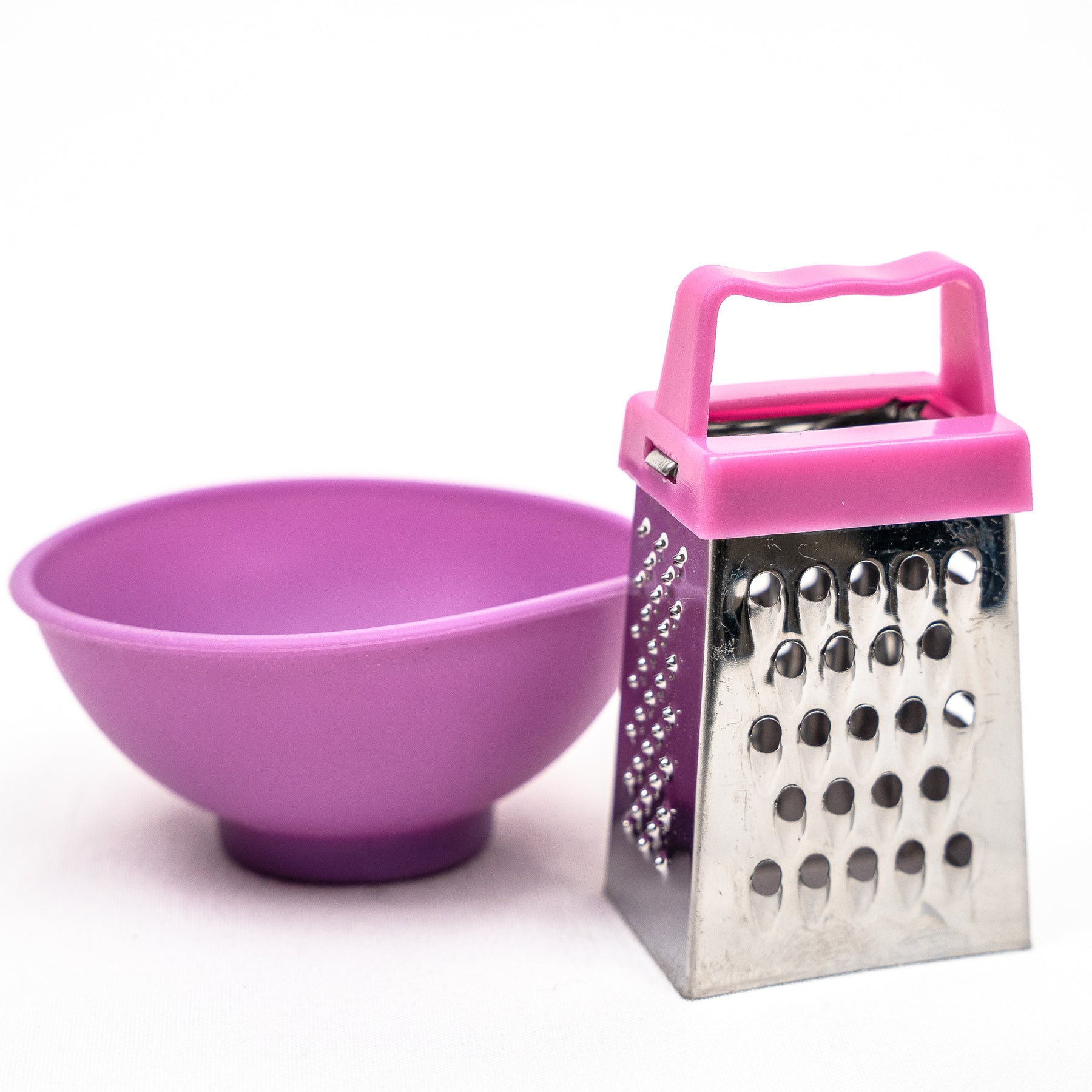 Mini Cheese Grater & Pinch Bowl Set