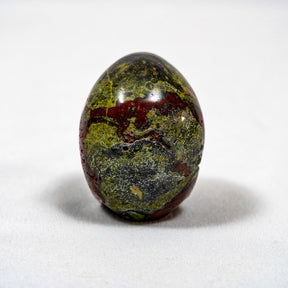 Dragons Bloodstone Crystal Skull - Small Hand Carved 2.5" Reiki, Chakra Healing Crystal Skull Stones