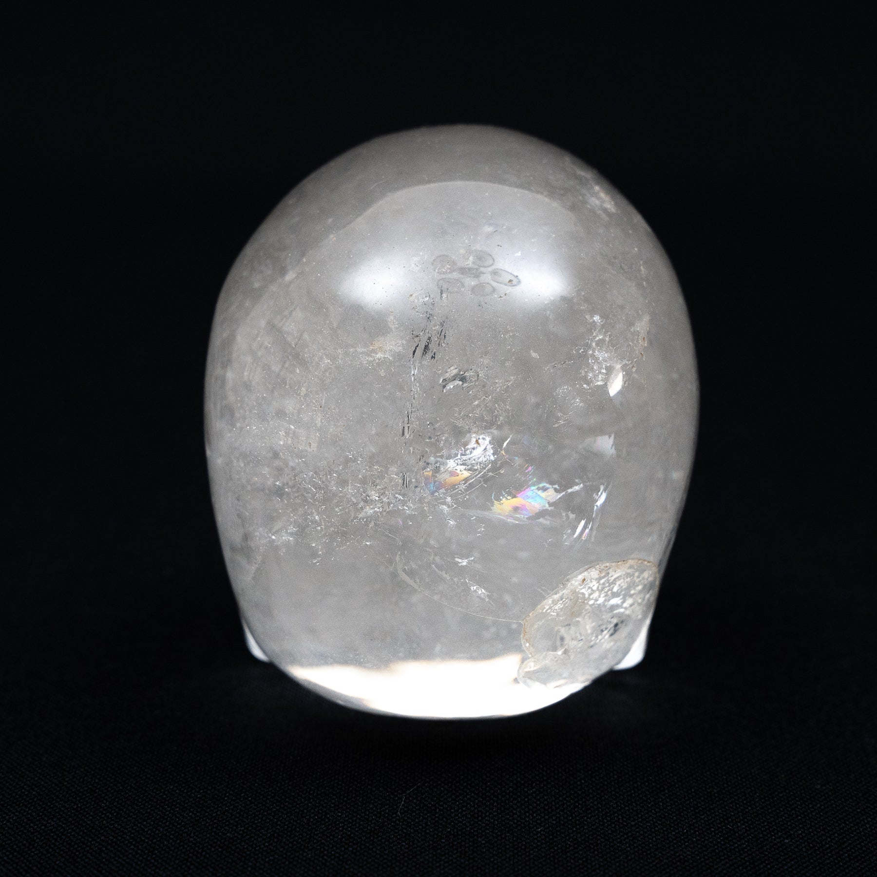 Ultra High Quality Smoky Quartz Crystal Skull - Large Hand Carved 4.25" Reiki Chakra Healing Crystal Skull Stones