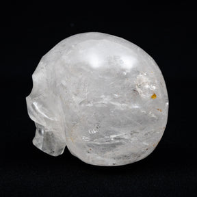 Clear Quartz Crystal Skull - Large Hand Carved 5" Reiki Chakra Healing Crystal Skull Stones