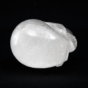 Clear Quartz Crystal Skull - Large Hand Carved 5" Reiki Chakra Healing Crystal Skull Stones