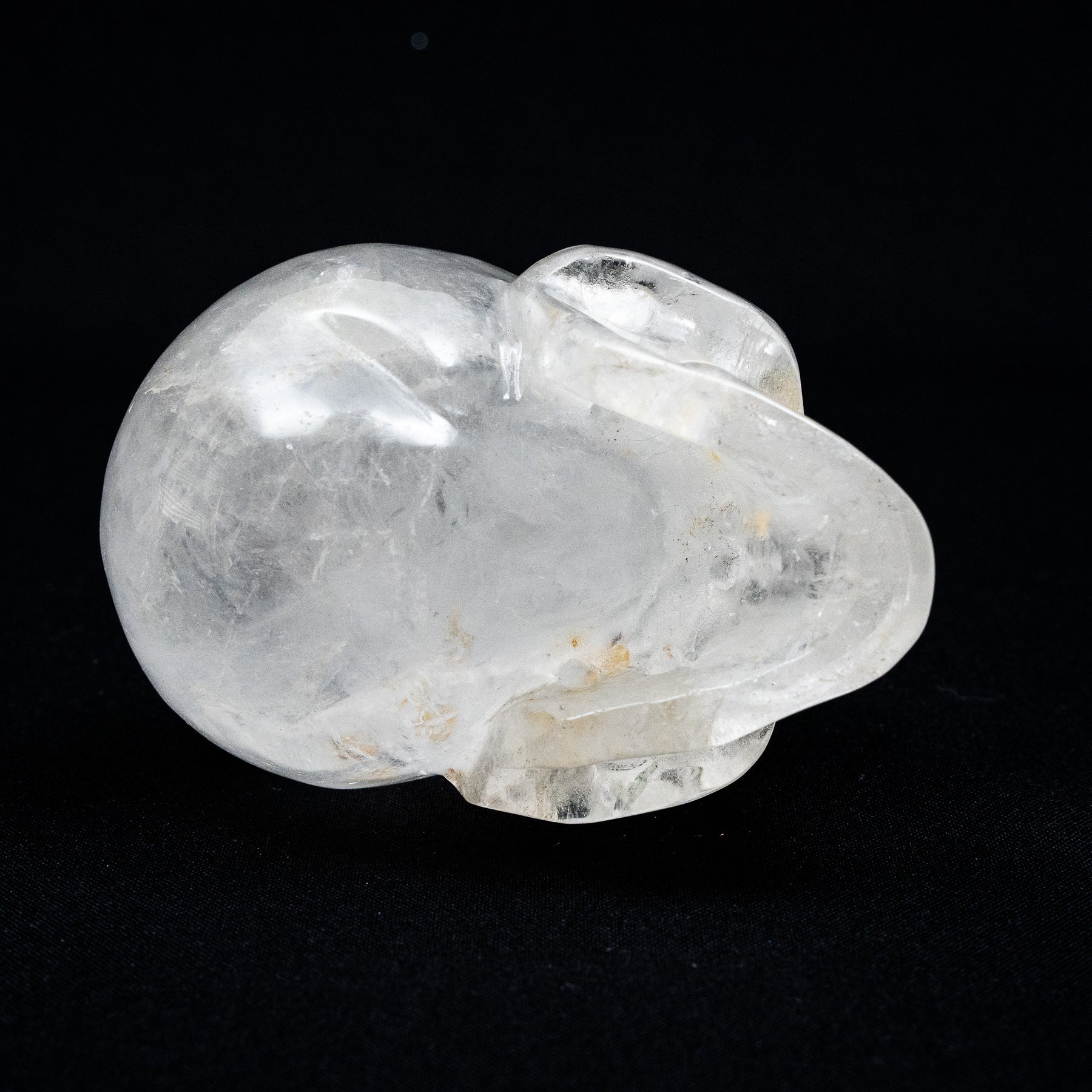 Smoky Quartz Crystal Skull - Large Hand Carved 4.75" Reiki Chakra Healing Crystal Skull Stones