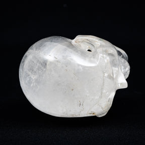 Smoky Quartz Crystal Skull - Large Hand Carved 4.75" Reiki Chakra Healing Crystal Skull Stones