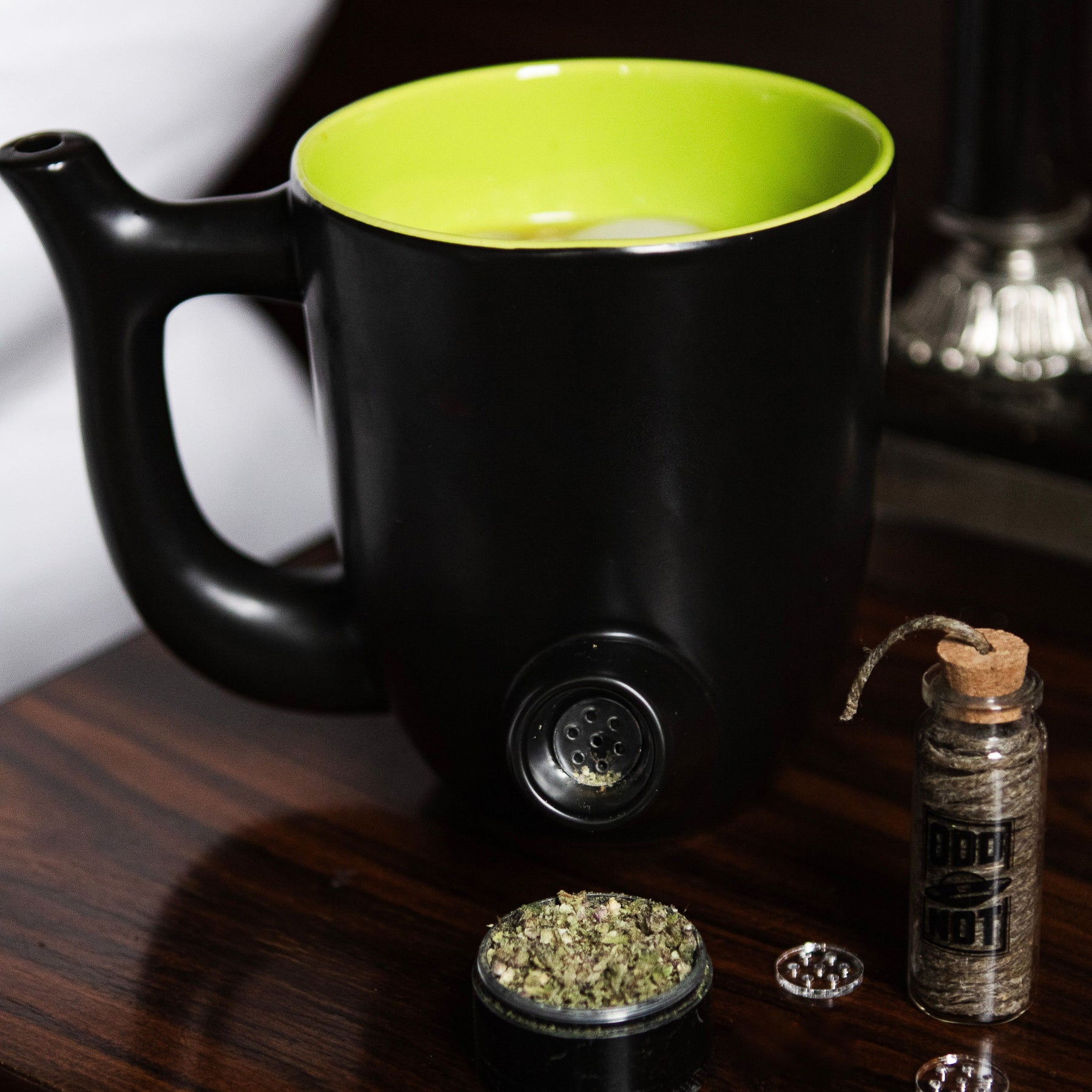 Imperfect Filtered Wake and Bake Pipe Mug