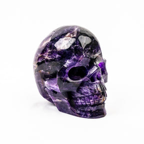 High Quality Amethyst 4.5" Large Crystal Skull