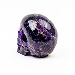 High Quality Amethyst 4.5" Large Crystal Skull