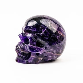 High Quality Amethyst 4.5" Large Crystal Skull