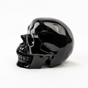 High Quality Gold Obsidian 4.5" Crystal Skull