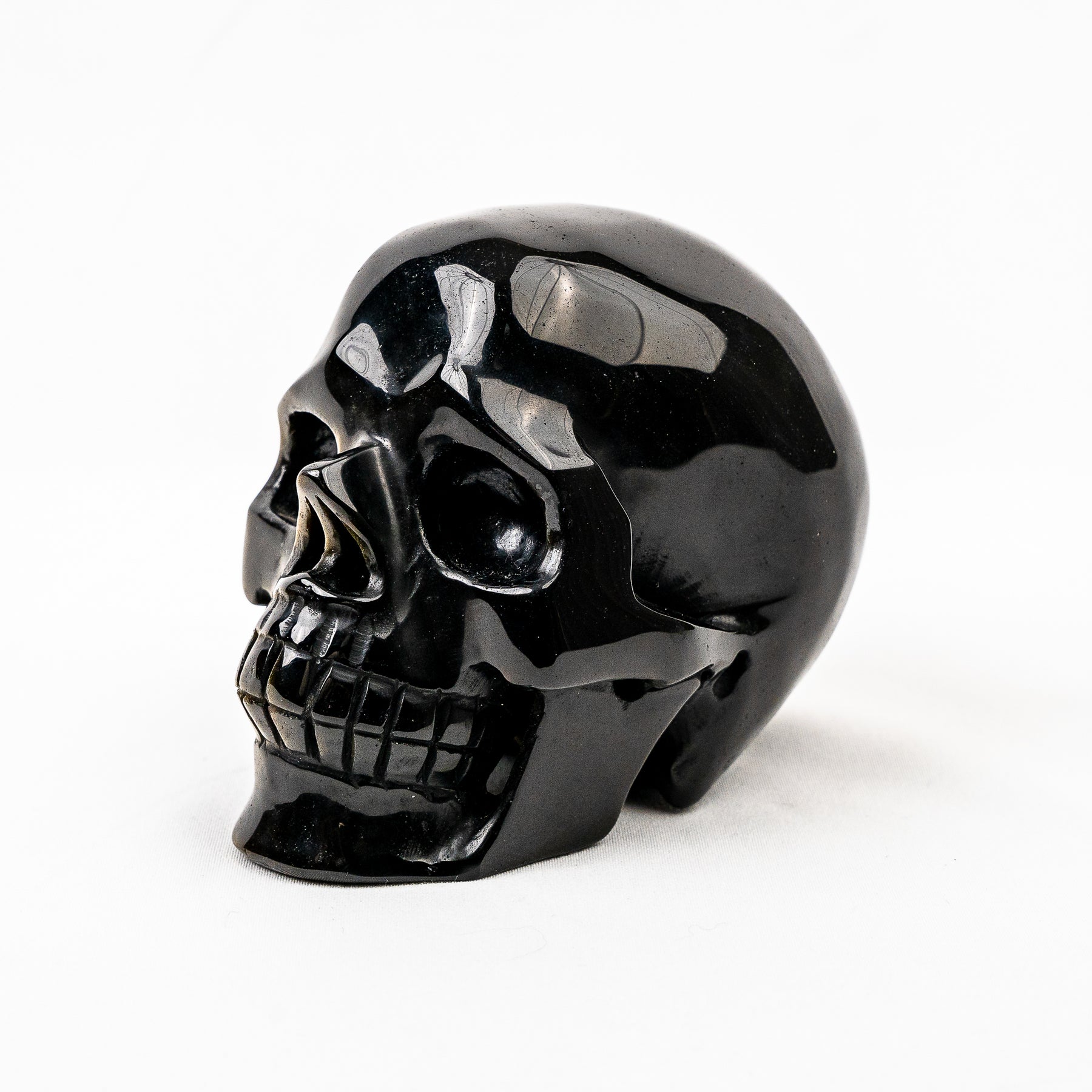 High Quality Gold Obsidian 4.5" Crystal Skull