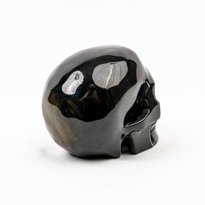 High Quality Gold Obsidian 4.5" Crystal Skull