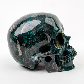 Ocean Jasper 5" Large Crystal Skull