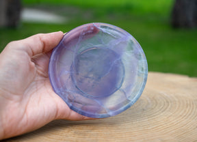 Rainbow Fluorite Crystal Tea Cup Set