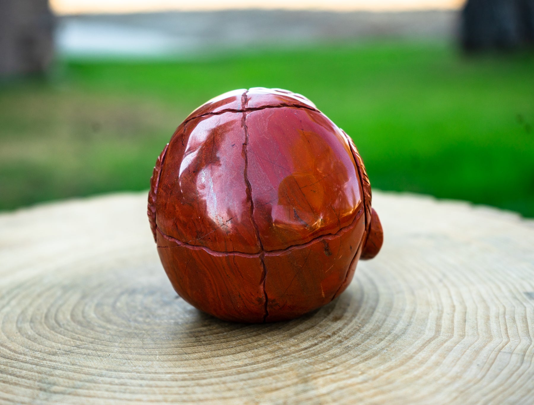 Red Jasper 4" Crystal Skull Titan