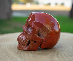 Red Jasper 4.5" Crystal Skull