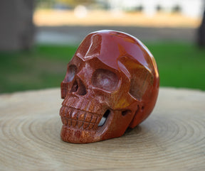 Red Jasper 4.5" Crystal Skull