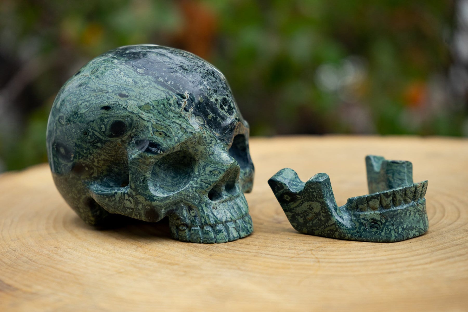 Kambaba Jasper 4.5" Crystal Skull